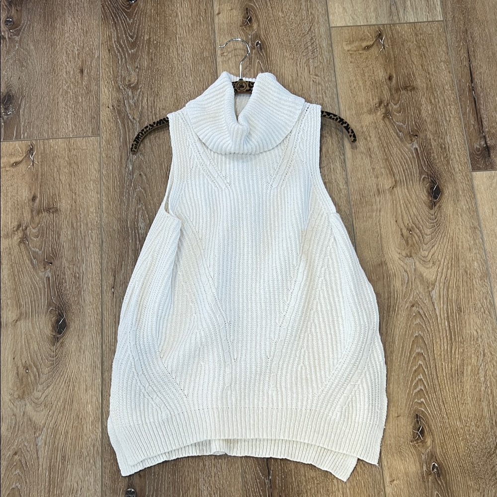 Angel of the North turtleneck sweater vest